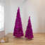 48'' H Pink Tinsel Christmas Tree