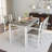 Wood Kitchen Table With Storage, Farmhouse Dining Table Set For 4, Dining Roomtable With Metal Frame And MDF Board,  For Small Space, Easy Assembly-1869729165-1869729270-1869729273
