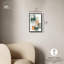 Citrine cube II, art abstrait vert -1740002163-1740002160