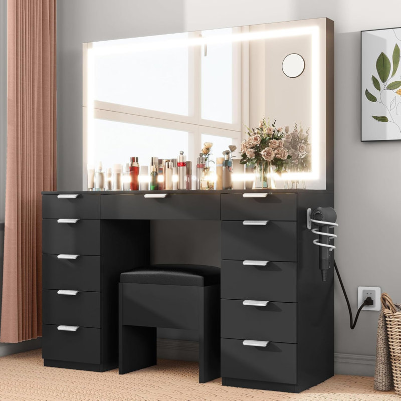 Dressing Table with Mirror