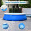  Piscine gonflable papillon avec parois grillagées-116204460