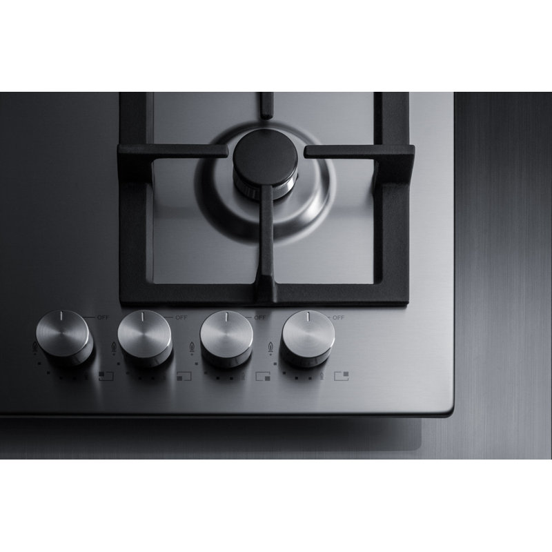 Summit Appliance 24" Gas 4 Burner Cooktop
