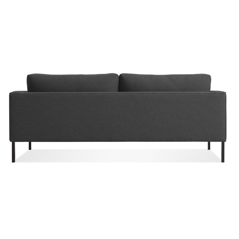 Paramount Sofa, Sanford Ceramic Crossweave, Metal, 32" H x 95" W x 34" D