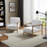 Friesen Upholstered Accent Armchair With Solid Wood Frame (Set of 2)