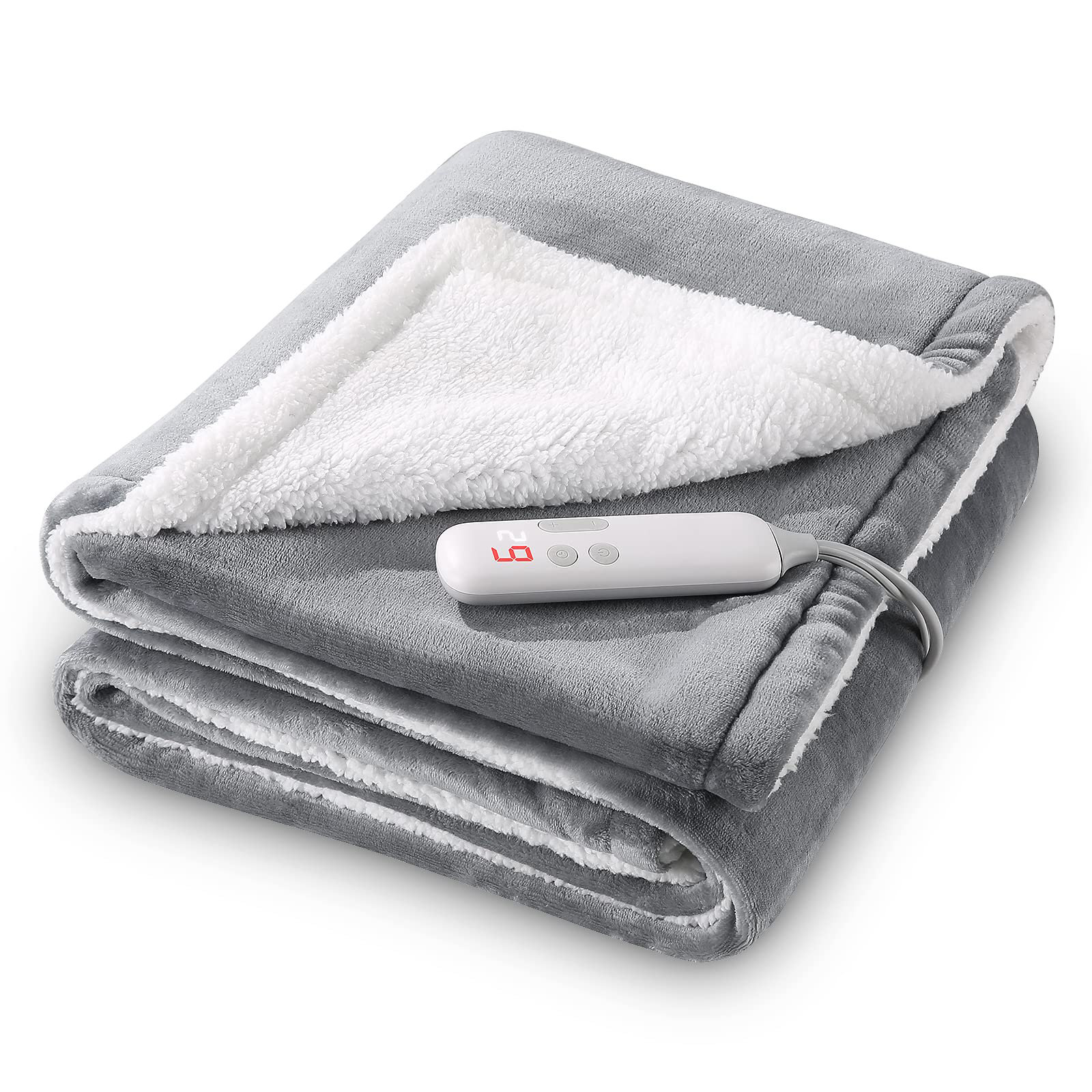 MaxKare Woven Heated Throw Blanket Wayfair