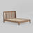 Modern Simple-Style Bed Frame With Headboard – For Single, Couples, Families-1606180926-1606180927