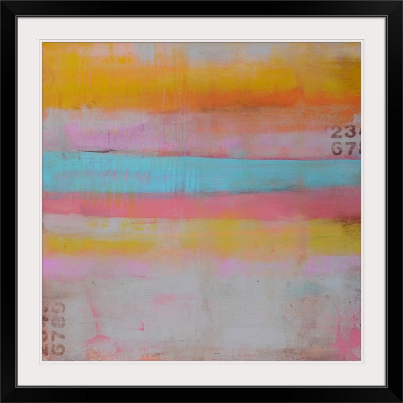 «Coastal Vista» par Frisco, impression, H 35 po x l 35 po x P 1,5 po, Toile