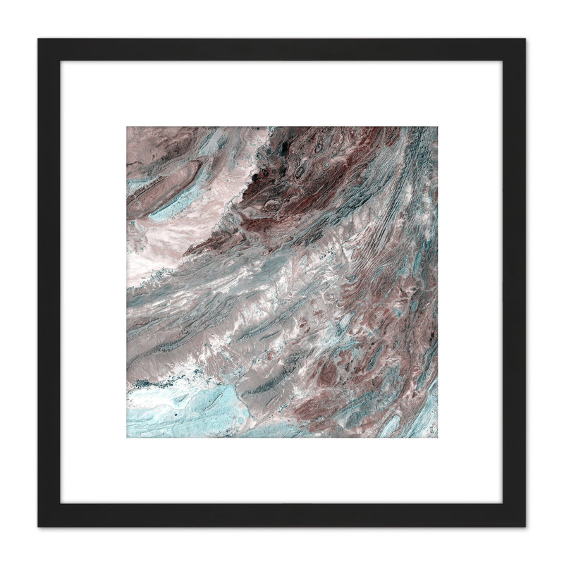 Abstract Clouds Flow Light - Single Picture Frame Painting