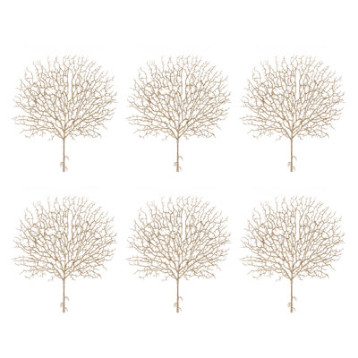 Glittered Twig Spray (Set of 6)