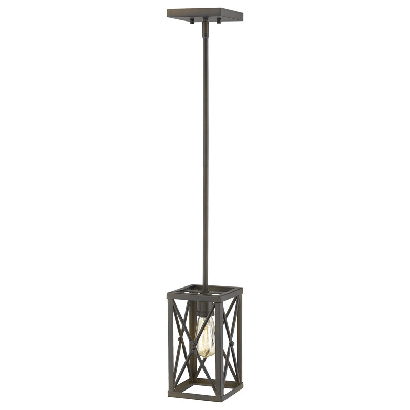 Maly 1 - Light Oil-Rubbed Bronze Single Pendant