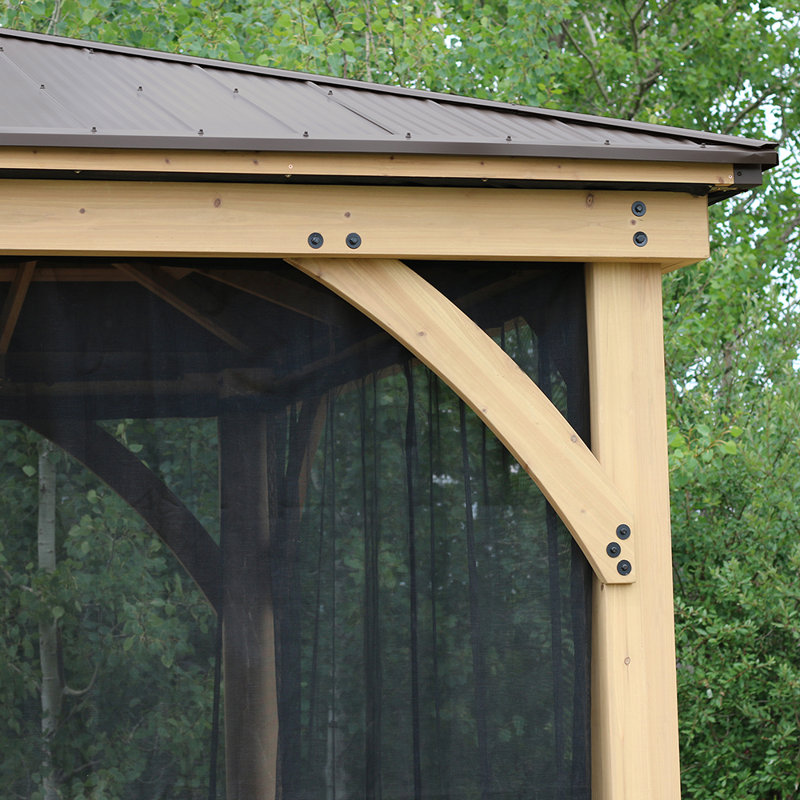 12 x 12 Meridian Gazebo Mesh Kit