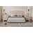 Upholstered Bed Frame With Rivet Design-1084988272-1084988277