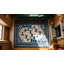 Tapis antique antique rectangulaire en laine noué à la main de style chinois antique des années 1900