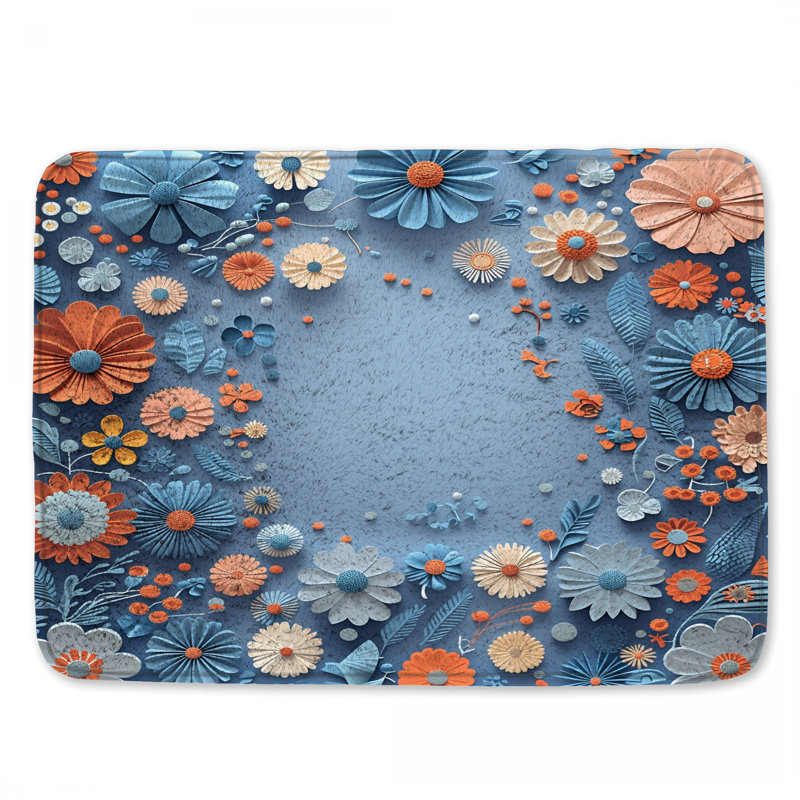 Tapis de bain en papier, 24 po L x 17 po L