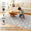Tapis rose lavable Flock Petal-25875429