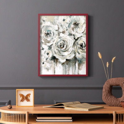 «Soft Fragrance II», reproduction encadrée - bois massif