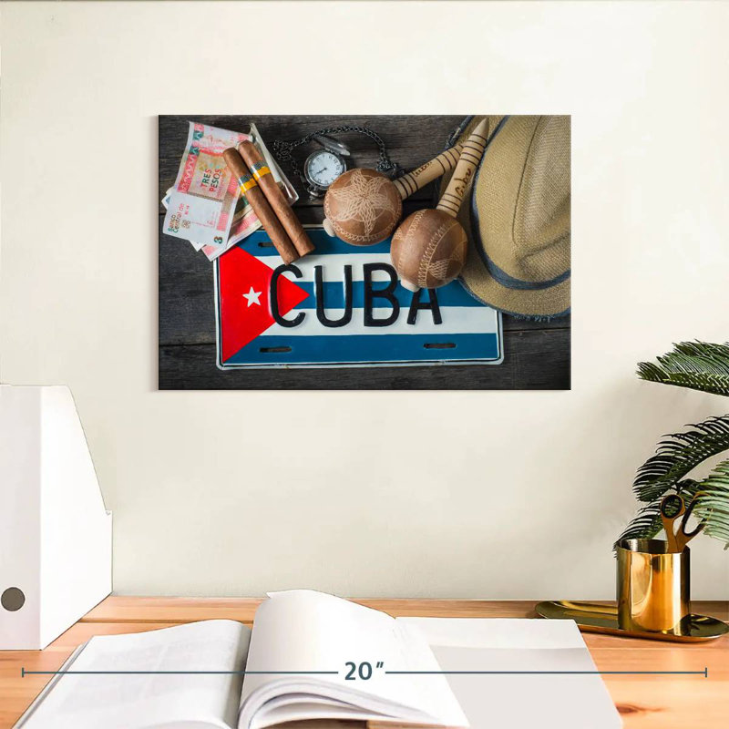 Nicci All Things Cuba, 8" H x 12" W