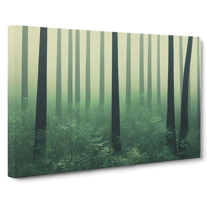 Contemporary Forest - Wrapped Canvas, 40cm H x 60cm W x 3cm D