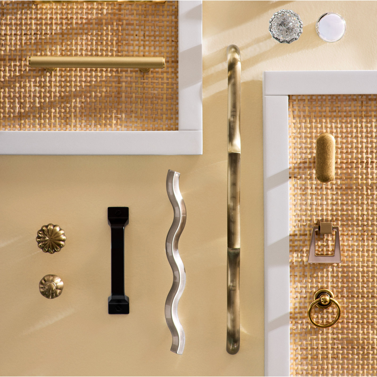 Blackrock Ring Drawer Pull, Champagne Bronze