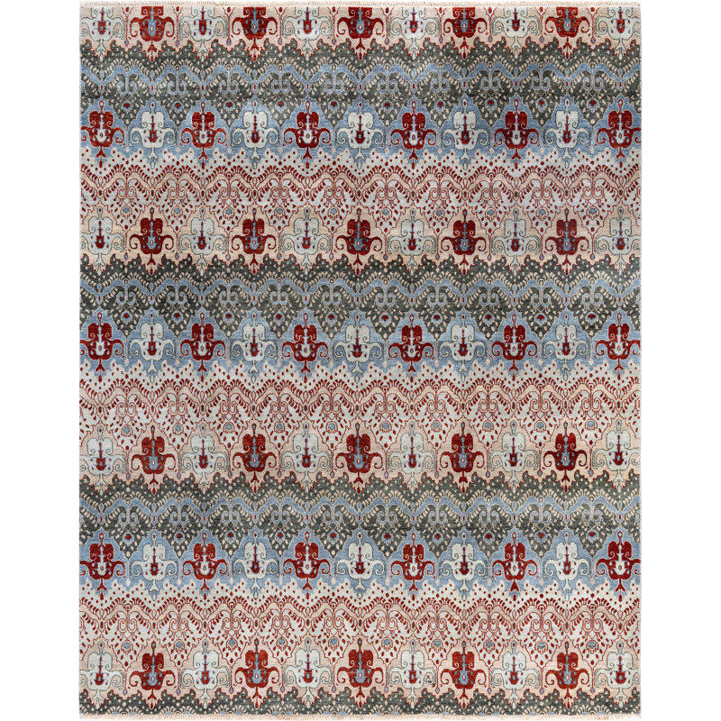 Overdyed One-of-a-Kind 7' 10" X 10' 1" Hand Knotted Area Rug