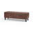 Faux Leather Accent Trunk