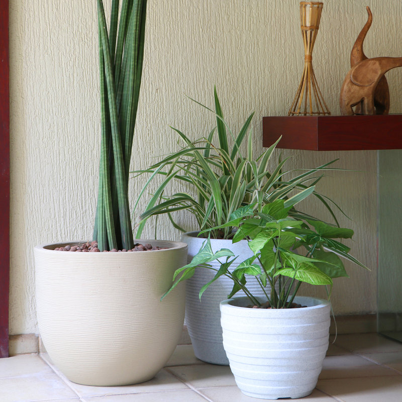 Pot Planter, Beige