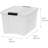 40 QT Plastic Storage Box With Lid And Latches - 4 Pack - BPA-Free, Discreet Organizing Solution, Durable Nestable Stackable Containers, Secure Pull Handle-2000635912