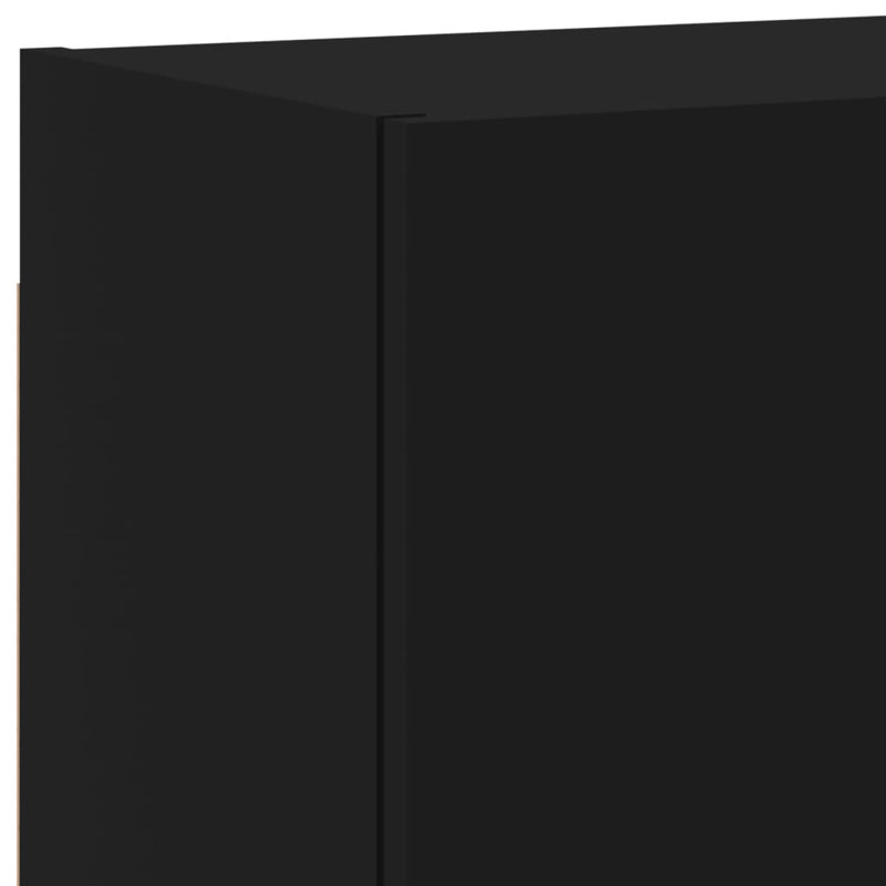 Niccole Unfinished TV Stand for TVs up to 24", Black