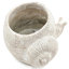 Jardinière en sable et en ciment de 9,5 po x 8,3 po x 6,5 po avec finition beige texturée, idéale pour créer un coin dans votre jardinière, superbe décoration pour la chambre à coucher