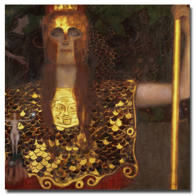 " Minerva " by Gustav Klimt Painting Print