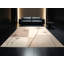 Tapis beige pissenlit minimaliste transparent lavable à la machine - reliure beige-1090493813