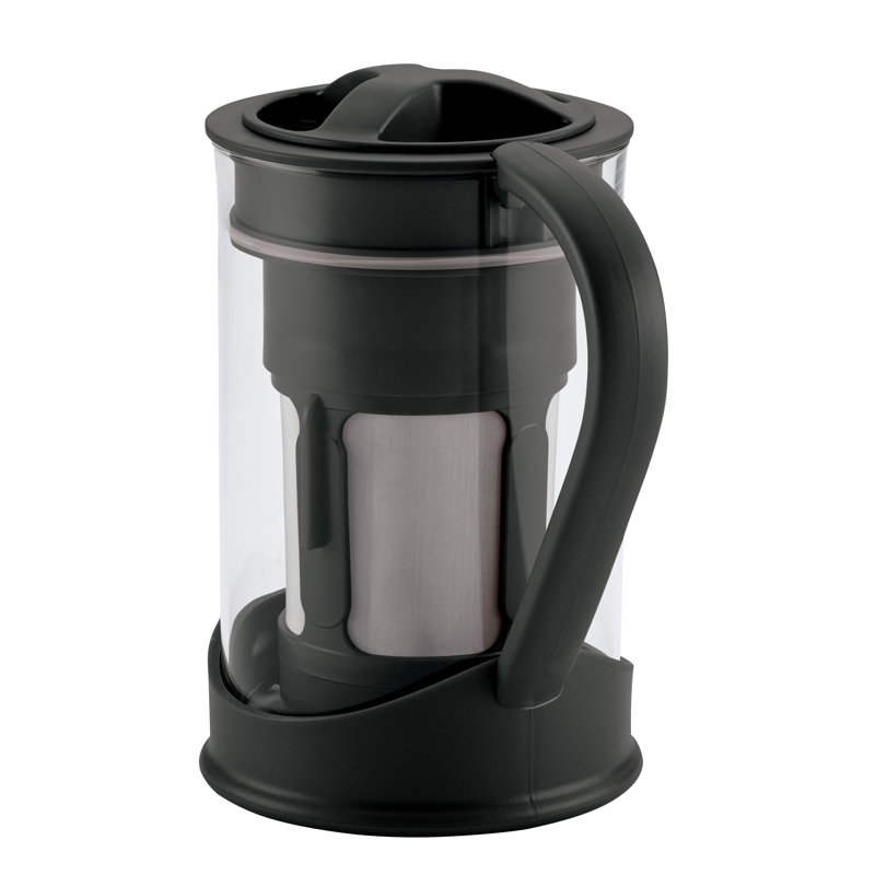 BonJour 6-Cup Cold Brew Coffee Maker, Black