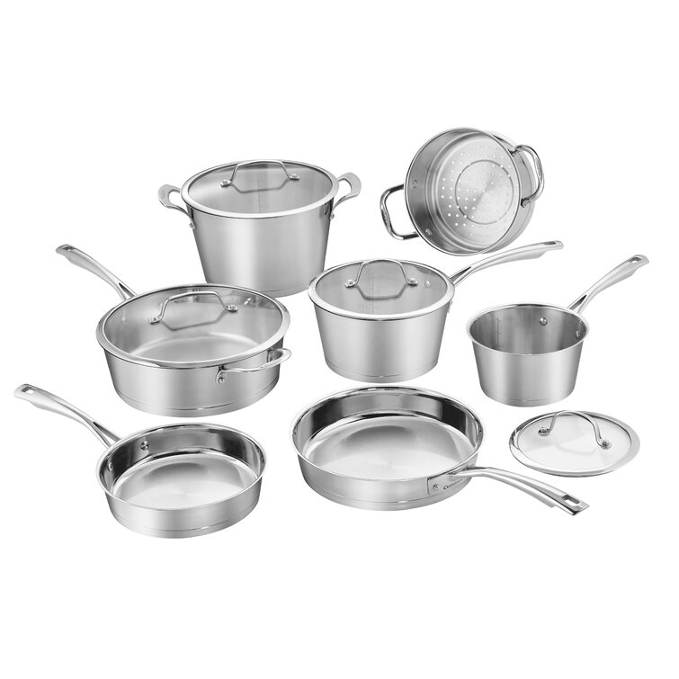Cuisinart Forever Stainless 11 Piece Cookware Set