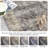 Vintage Floral Machine Washable Rug Low Pile Bedroom Rug Stain Resistant Boho Carpet Non Slip Distressed Rug Lightweight Throw Carpet-793260789
