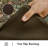 Black Floral Memory Foam Anti-Fatigue Non-Skid Kitchen Mat set of 2-72819796-72819797