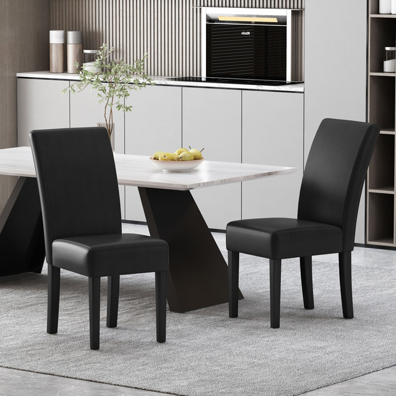 Chaise de salle à manger, Noir