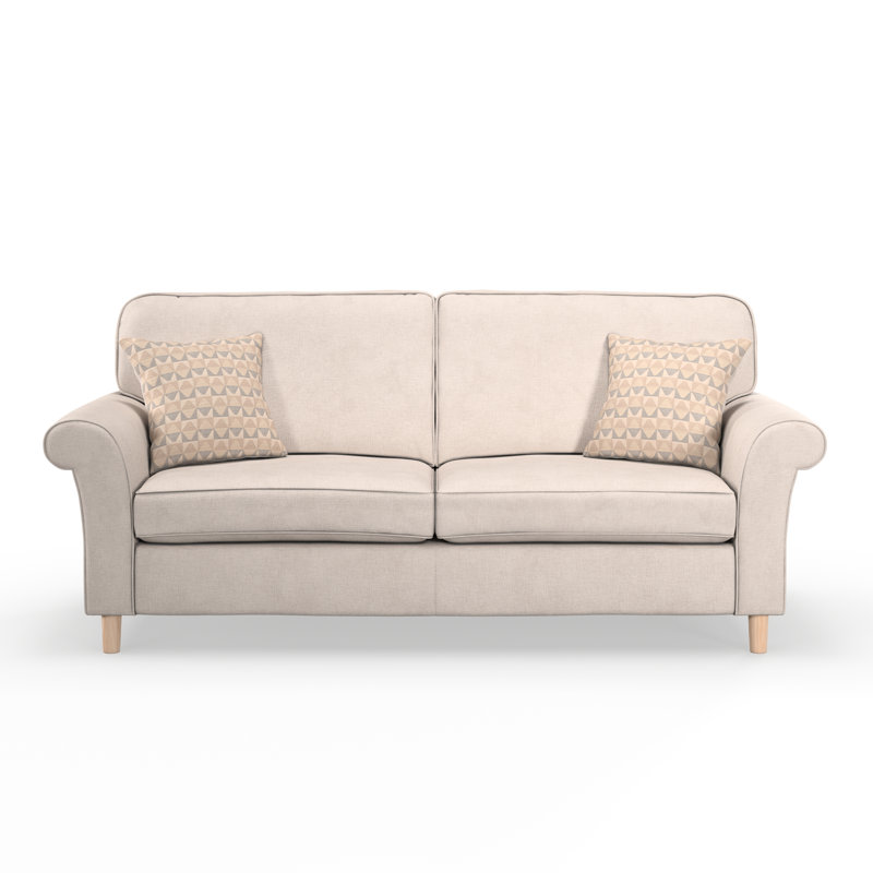 Eloise 3 Seater Rouen Ecru