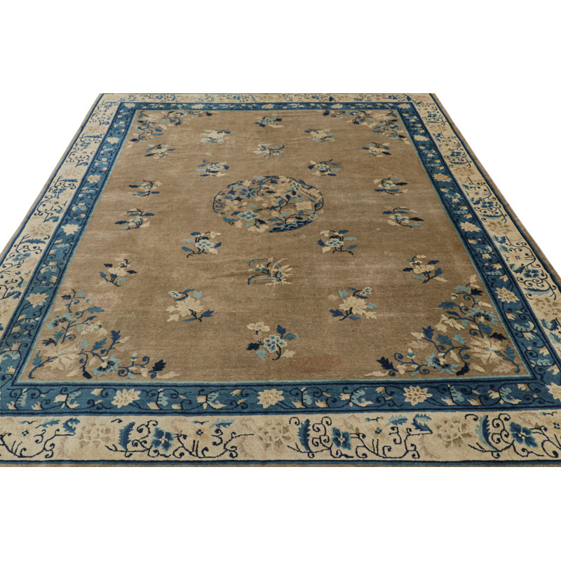 One-of-a-Kind 7'11X9'8 Hand Knotted Area Rug