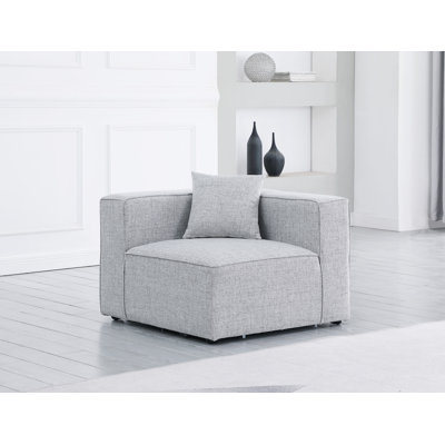 Cube Upholstered Accent Chair