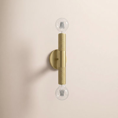 Cabot 2-Light Dimmable Armed Sconce