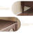 Nut-brown Solid Wood + Glass Display Cases