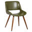 Shane Faux Leather Mid-Century Dining Chair-1724020807