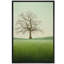 Arbre vert au pays Élégantes illustrations monochromes décor minimaliste moderne-102453108-102453106