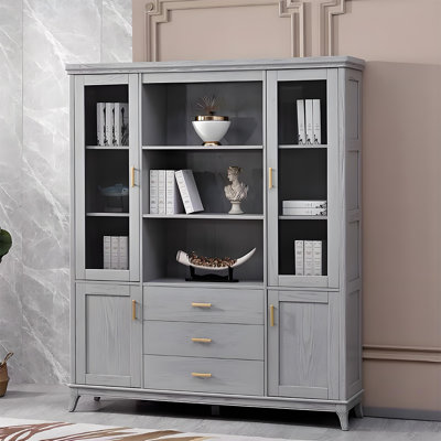 American style large capacity storage bookcase