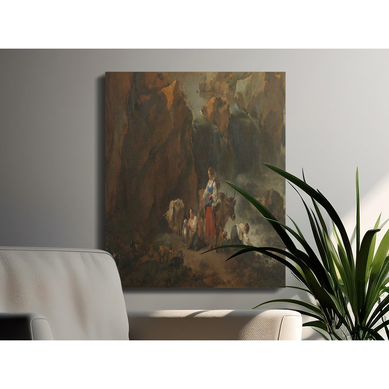 1 Piece Wrapped Canvas Wall Art Set, 25.4 cm H x 20.32 cm W