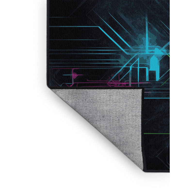 Radiant Charge Rug, Square 8'