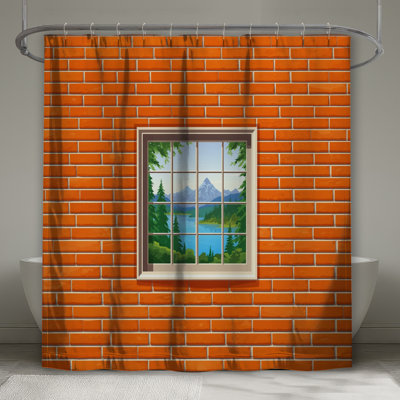 Rideaux de douche Brick Wall