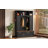 4-IN-1 Elegant 59" Wide Hall Tree With Golden Hooks & Handles-1720141893
