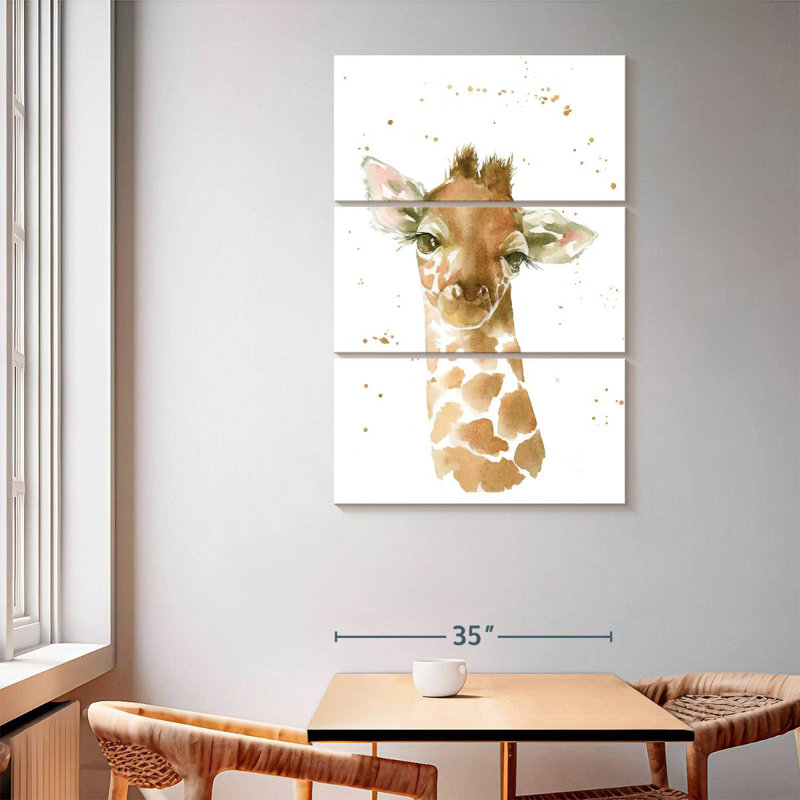 Bébé girafe Brampt, H 65 po x l 42 po