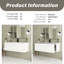 Ensemble de meuble-lavabo simple 48 po avec surface solide 48 po-261396134-261396132